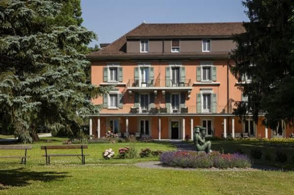 Grand Hotel Des Bains Lavey-les-Bains Exterior foto